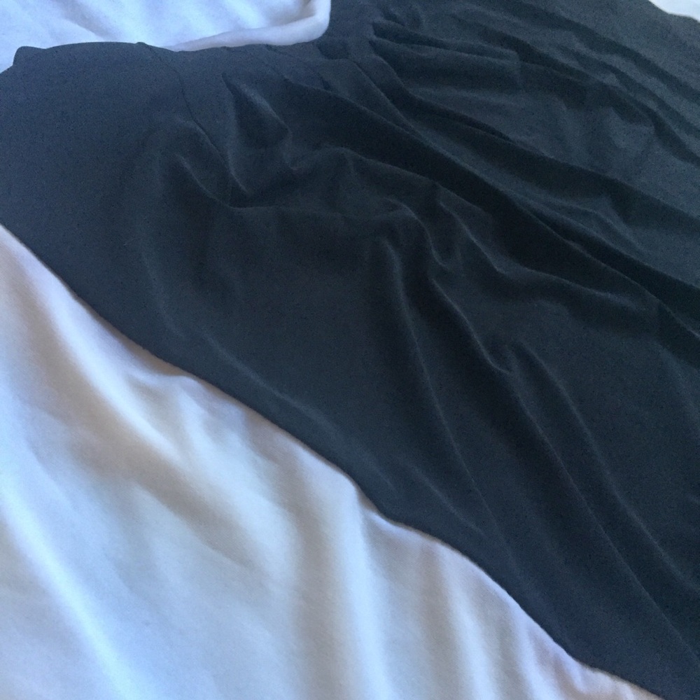 CHAPS Midi Black White Medium Dress - Picture 3 of 4